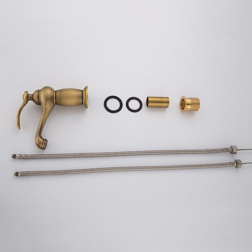 HYLR Tutti Ottone nessun Rubinetto Creativo del Rubinetto Europeo Plating placcatura Cucina Calda e Fredda del Bagno Rubinetto Doccia idrante Rubinetto d'Acqua Rubinetti Hydrant Faucet