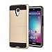 BLU Advance 5.5 HD case / Blu Grand 5.5 HD Case ,{NFW} Tough Hybrid Armor Shock Resistance Proof Case Cover for BLU Advance 5.5 HD (A070U)(VGC Gold)