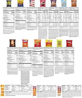 Frito Lay Ultimate Snack Care Package, Variety Assortment of Chips, Cookies, Crackers & More, 40 Count