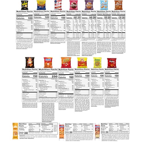 Ultimate Snack Care Package, Bundle of Chips, Cookies, Crackers & More, 40 Count Pack by Frito Lay