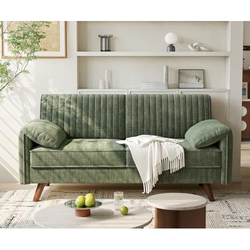 ONBRILL 64.5" Chenille Loveseat Sofa