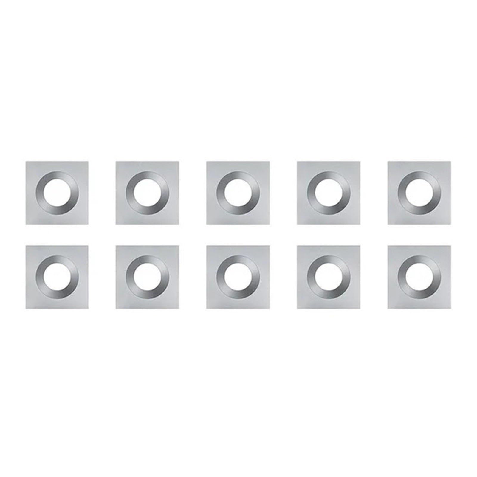 Frez spiralny, 16 mm, trzpień górny i dolny, podwójne łożysko, szablon do cięcia 65 mm, wkładka z twardego metalu (10 szt.)