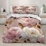 Haute Qualité Parure de Lit: 100 % Microfibre parure de lit utilise une Technologie d'impression 3D haute tenue des couleurs plus douce respirante et confortable hypoallergique ensemble de literie convient pour une utilisation au printemps, été, automne et hiver, toutes saisons.d'avoir un sommeil chaud et parfait