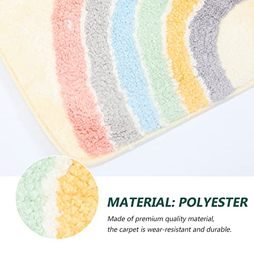 Artibetter Regenboog Deur Mat Welkom Entree Deurmatten Vloer Pads Vloer Tapijten Non Slip Gebied Tapijt Voor Home Office… - Image 4