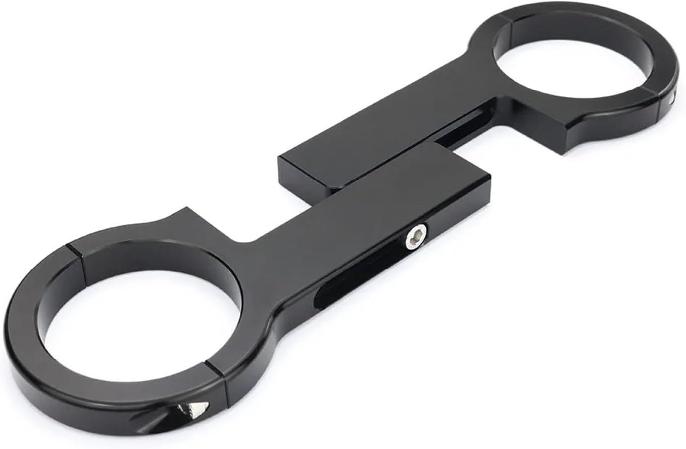Motorcycle Front Fork Brace Bracket Compatible with CB400 CBR600F CBR500R CBF600S CBF500 X11 VFR800 CBR1100XX CBF1000 CB900F Hornet CB1300(Silver)