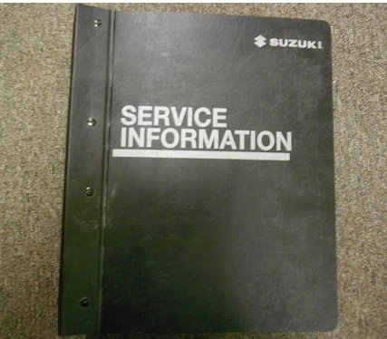 Front cover of the 2007 Suzuki XL7 Service Repair Shop Manual binder.