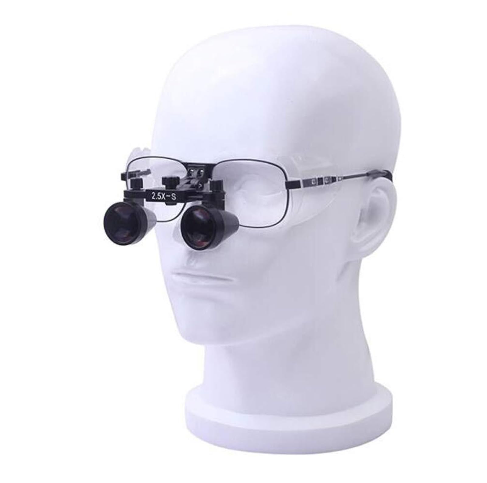 SaryEdge Dental Loupes, Magnifier Dental Magnifying Glasses 2.5XAdjustable Headband Loupe,Hands Free Headband Magnifier,Visor Glasses Magnifying - for Surgical,Jewelry App,