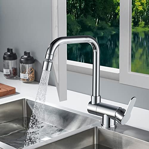 Fenêtre bloquée ? Robinet de cuisine pliant en laiton chrome orientable