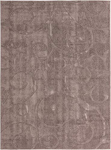 Tapete decorativo Rugs.com Botanical Shag 9'x12' miniatura 3