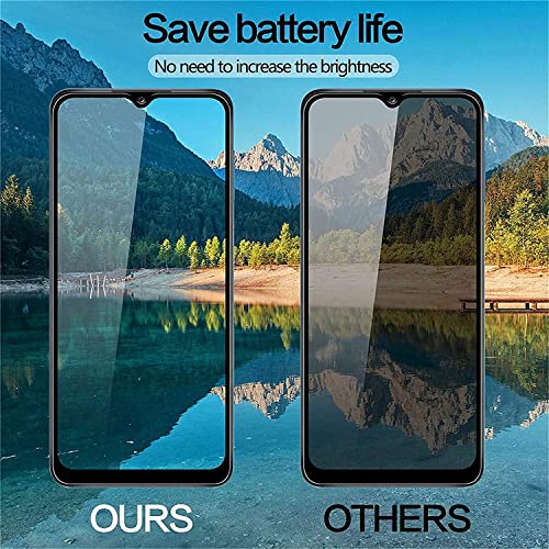 Image of STP FEEL Premium Grade Privacy Tempered Glass Screen Protector Guard Compatible For Vivo T1 5G (6.58 Inch, Pack of 1) Full Edge to Edge Coverage Anti-Spy /Anti-Peeping 9H Hardness