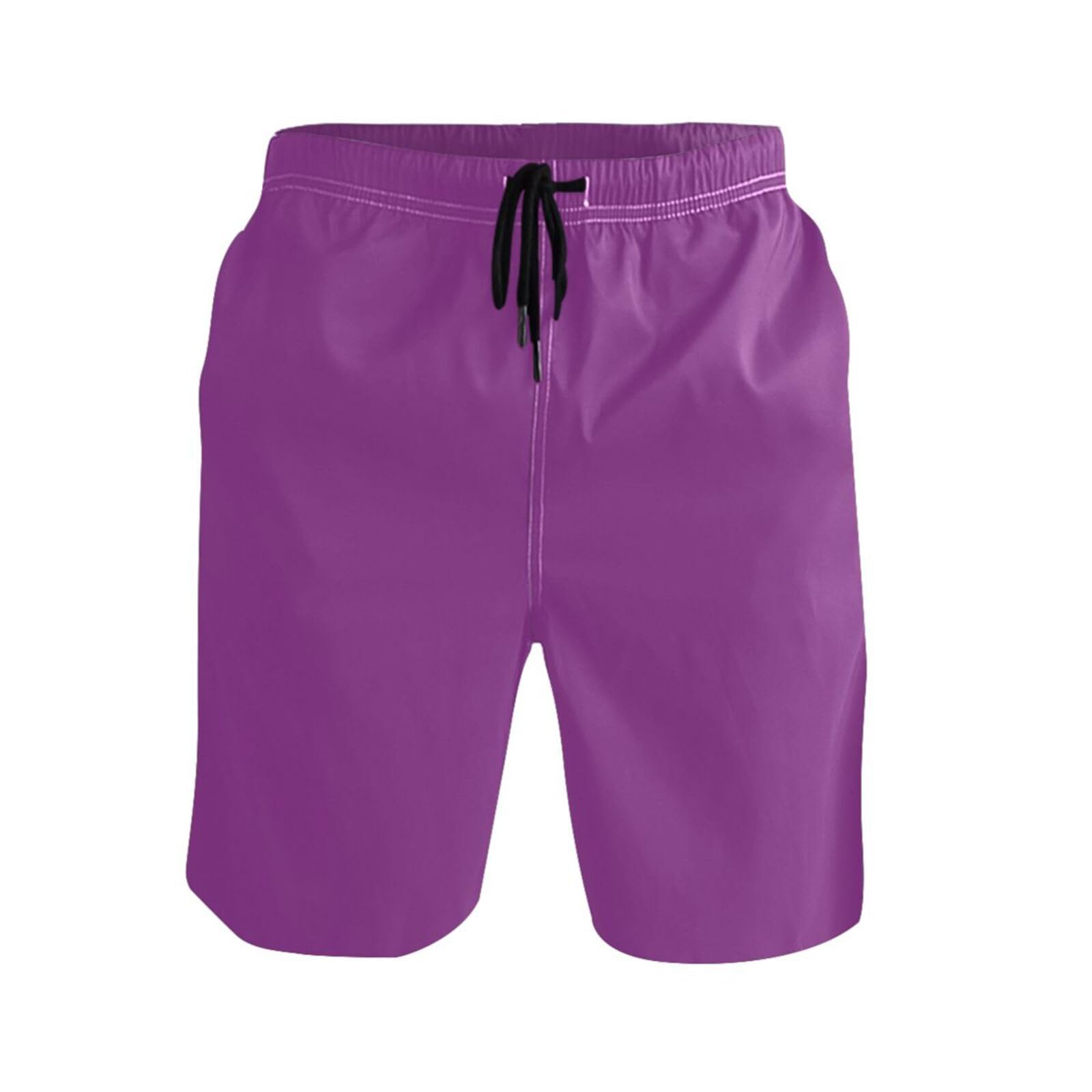 Pantaloncini Sportivi da Uomo Purple Summer Beach Short Casual Board Shortcon Tasche Costume da Bagno per attività Feste Mare
