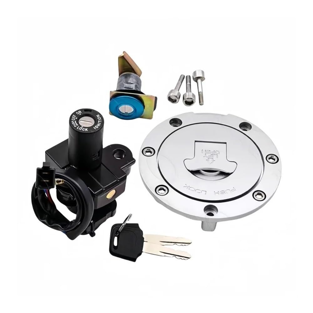 Moto TapóN DepóSito Gasolina Juego Llaves Para Cerraduraasiento De Motocicleta Interruptorencendido Para Ho&n&da CBR600 F2/F3 CBR 900RR 919RR 400 250 VFR400 RVF400