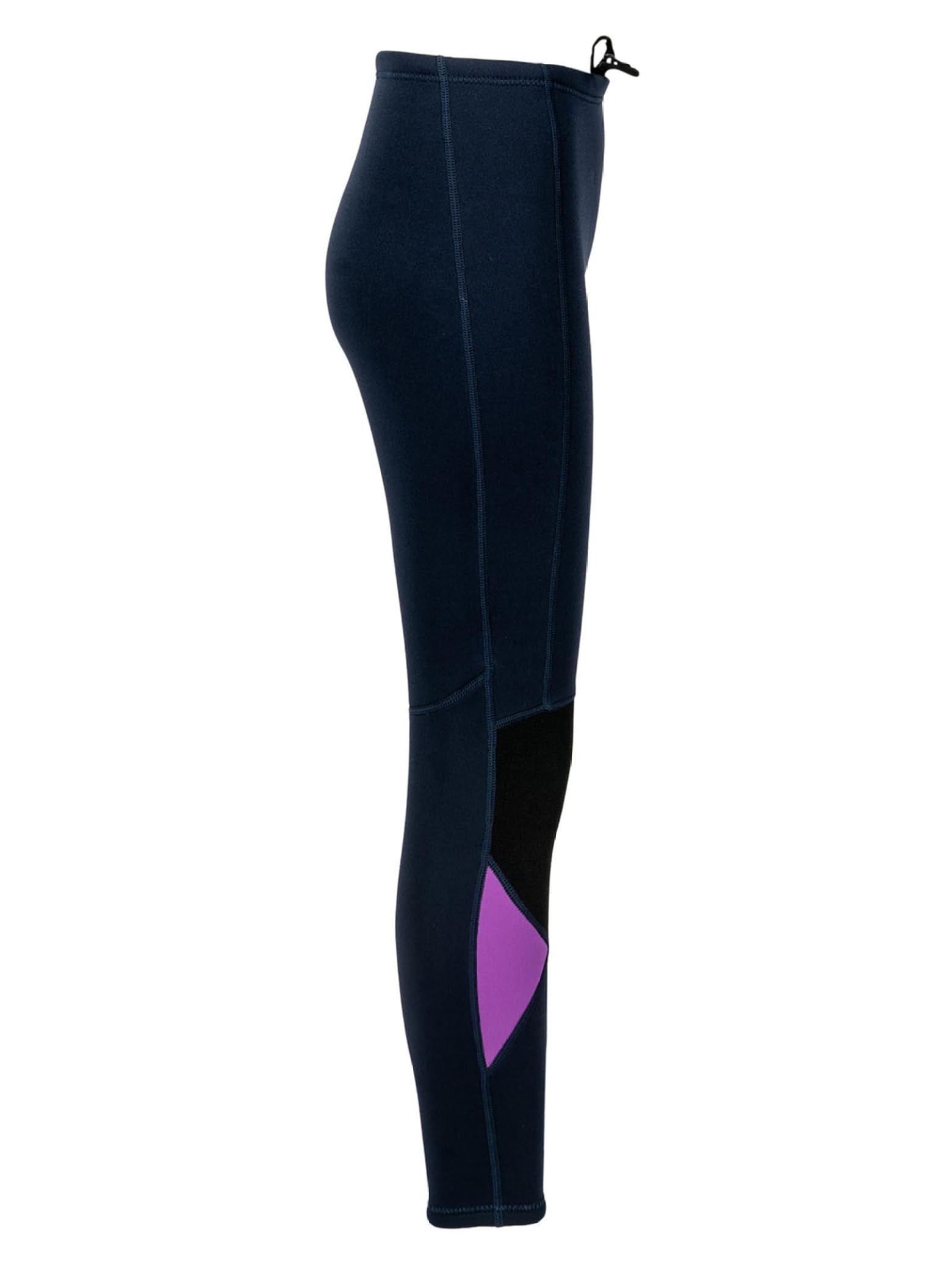 Pantalon en néoprène pour femme - Longueur : 3 mm - Taille réglable - Pour la plongée avec tuba, la natation, le surf, les sports nautiques