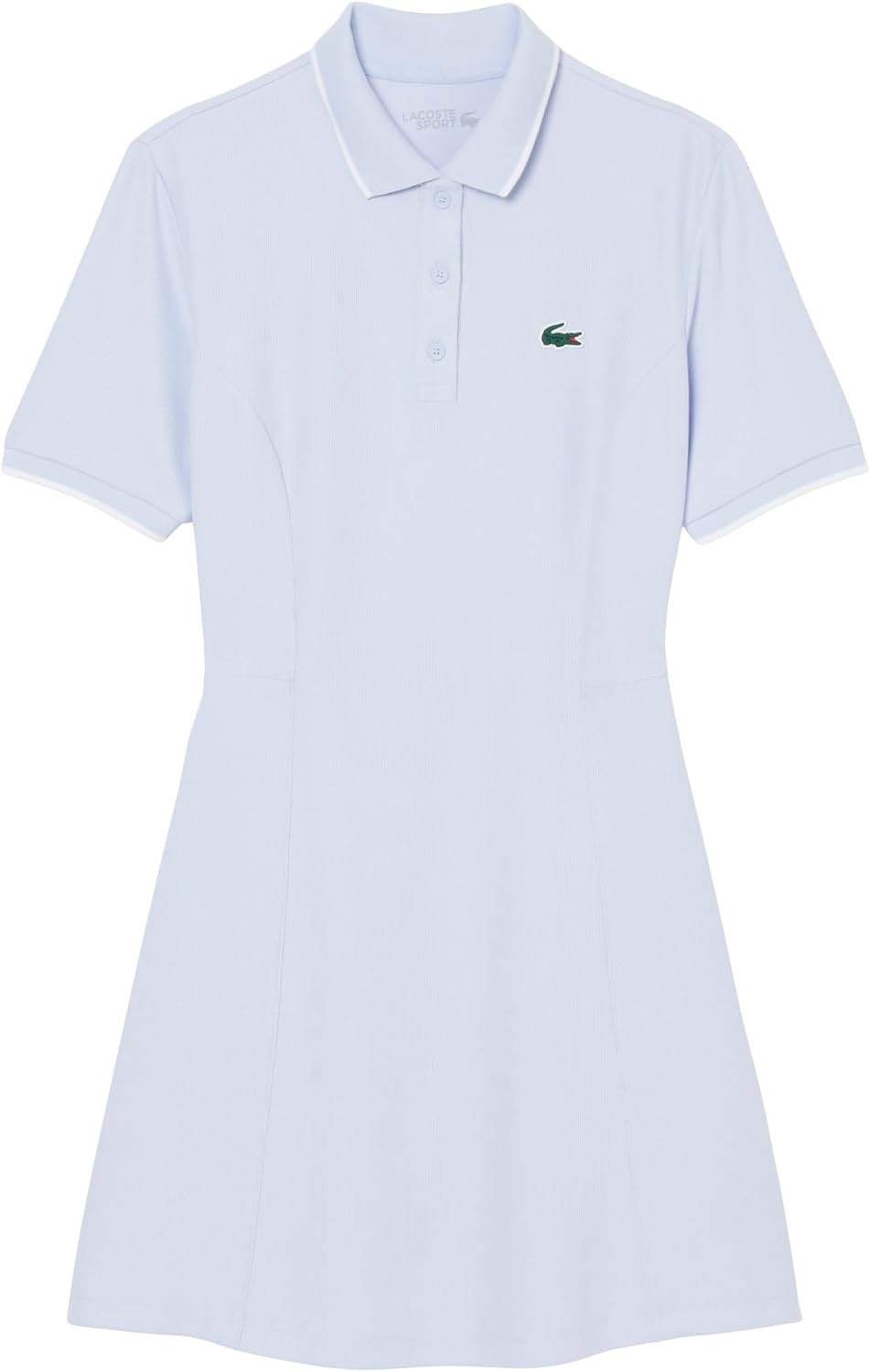 Lacoste Women's Ultra Dry Trim Accent Golf Dress