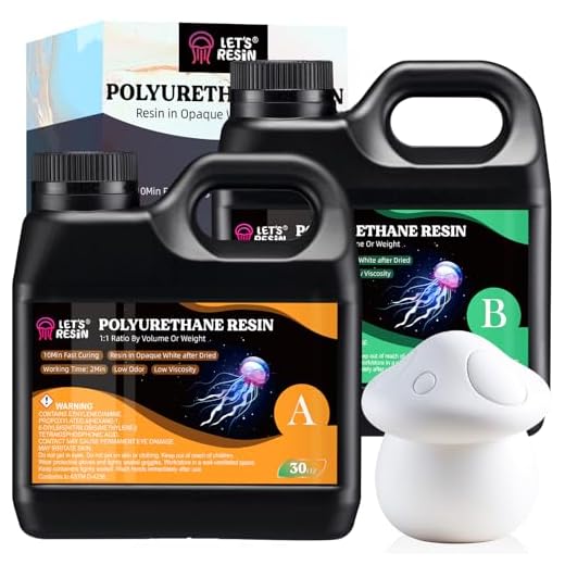 LET'S RESIN Fast Curing Polyurethane Resin