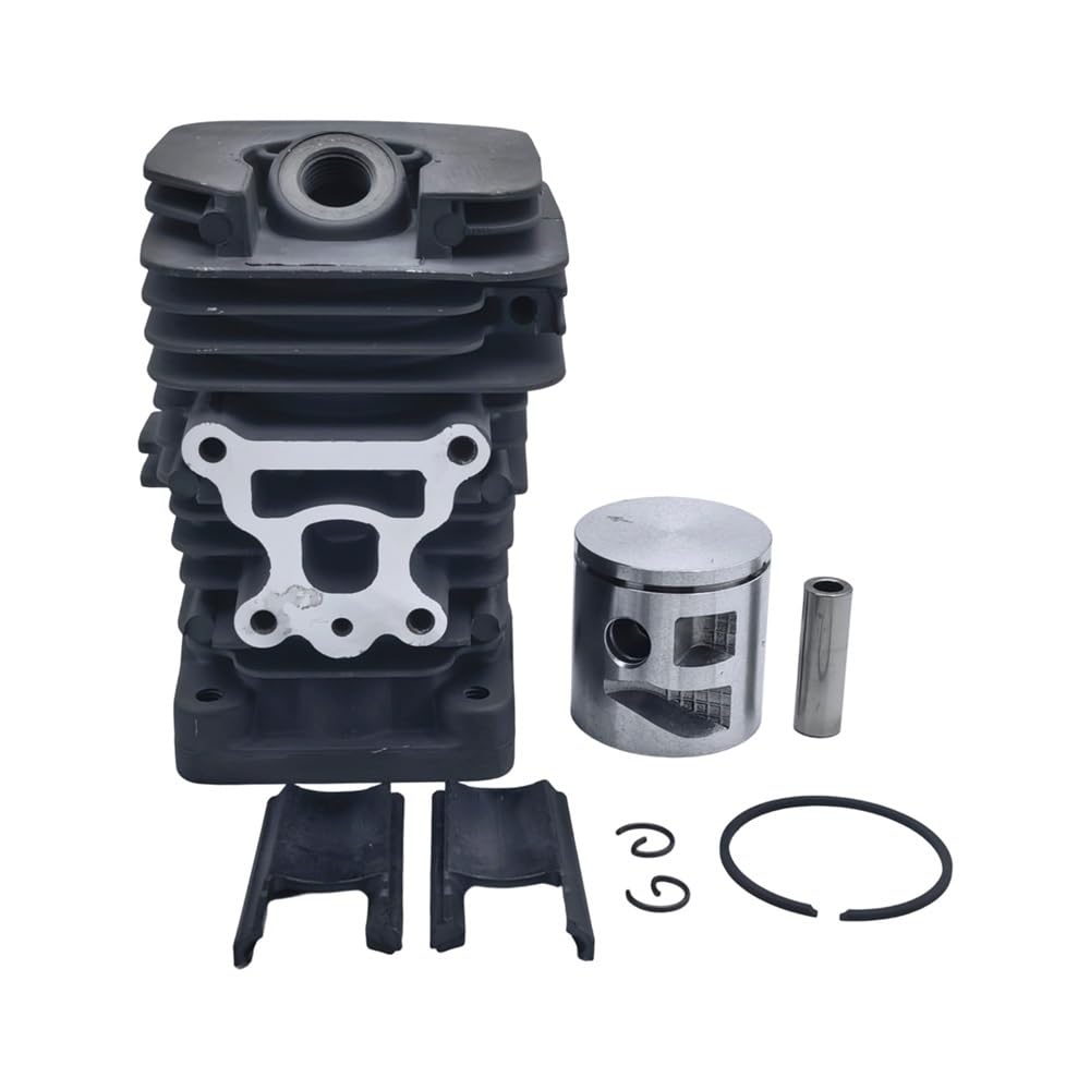 Kit de piston et cylindre 41 mm avec clips pour tronçonneuses Partner P842 P738 P742 et P840