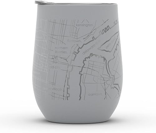 Vista 411 de Well Told Lexington Kentucky Map - Vaso de vino aislado con grabado de mapa de Kentucky, taza de acero inoxidable grabada (12 onzas, verde domingo)