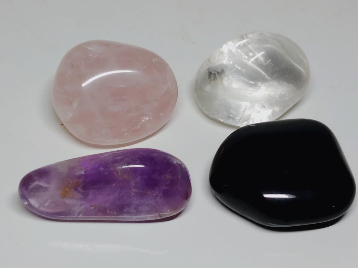 Amazon.co.jp: 水晶 66g ローズクォーツ モ クォーツ 原石 鑑賞石 自然
