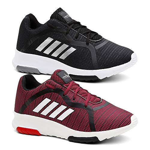 Kit 2 Tênis Masculino Ultra Leve Caminha/Academia Cor:Preto;Tamanho:41