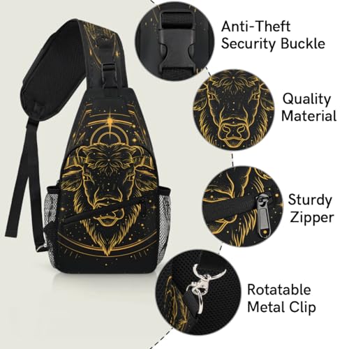 Bolso tipo sling unisex para senderismo y viajes miniatura 3
