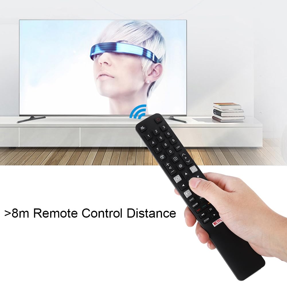 Wielofunkcyjny Pilot do Telewizora TCL z precyzyjną transmisją Sygnału i odległością Sterowania >8m