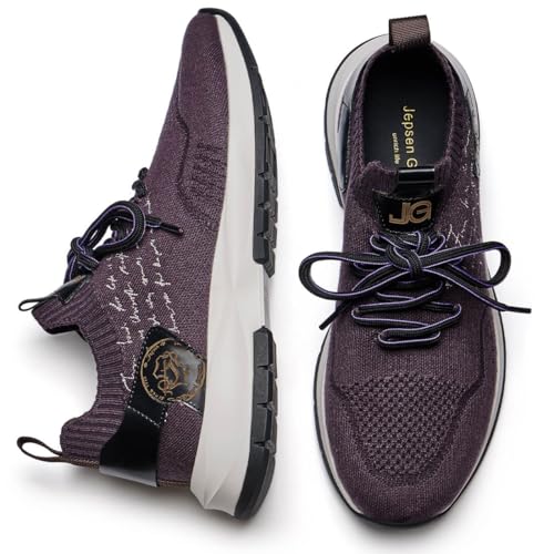 Men's Causal Dress Sneakers Breathable Wool Knit Business Walking Shoes Lightweight Comfotable Slip On Tennis Work Oxfords3