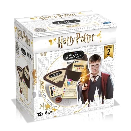 Trivial Pursuit - Harry Potter Vol. 2 - Artículos para Fans de Harry Potter - Edad 12+ - Español