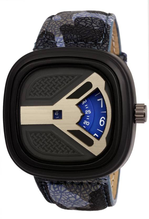 V&Y Designer Exquisite Square Analogue Dial with Navyblue Strap Watch - for Men (B0B1YYF6PC) Amazon Price History, Amazon Price Tracker