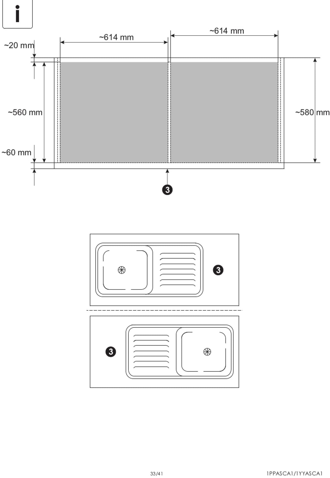 Küche Küchenzeile weiß Pinie und grau/anthrazit 200 cm Küchenschrank Set 4-teilig Singleküche Stove (Set 1)