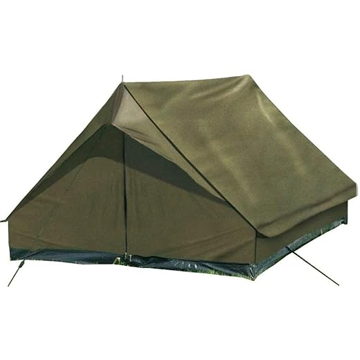 Mil-Tec Mini Pack Standard Tente 1 personne Adulte Unisexe, Oliv, Taille Unique
