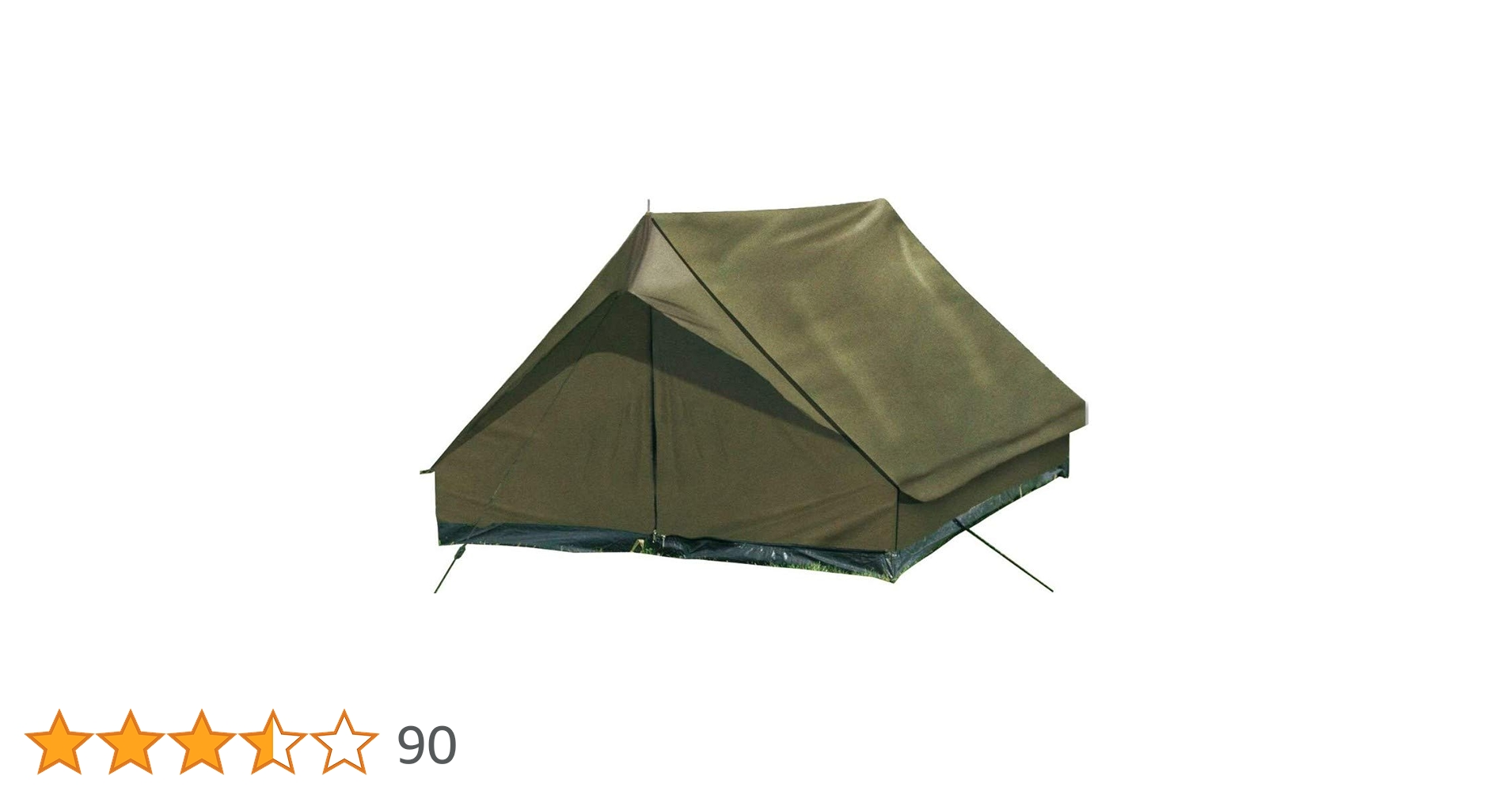 Amazon | MIL-TEC 2人用 テント ロッジ型 MINI PACK Standard - OLIVE