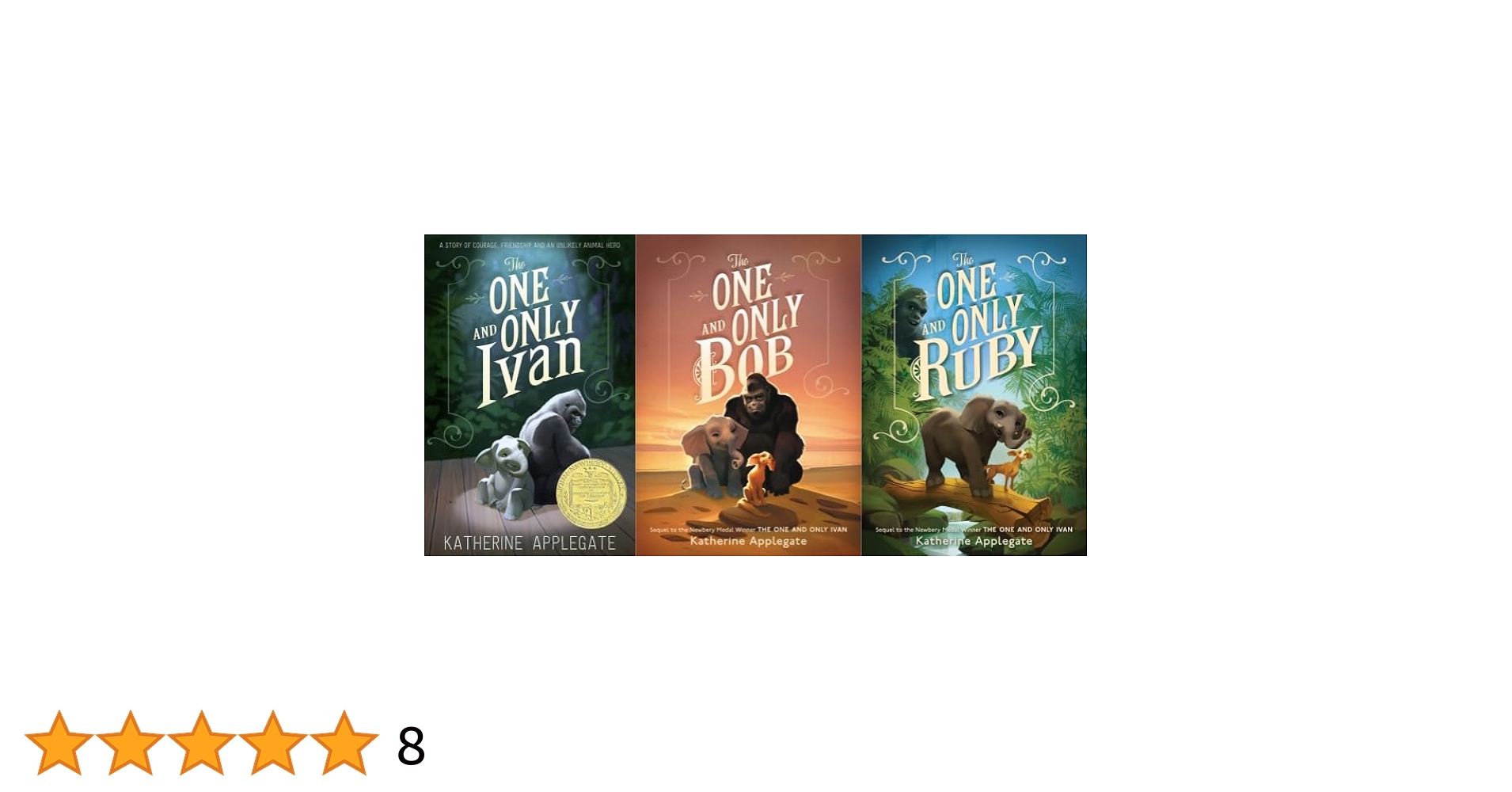 The One and Only Series 3 Books Set - The One and Only Ivan