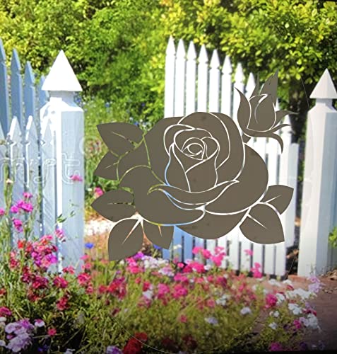 Vinilo Decorativo para Ventana DCentral Rosa 8x12 pulg miniatura 4