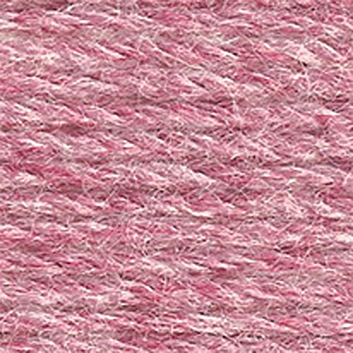 Image of Lion Brand Yarn Wool-Ease Yarn, Worsted-Weight Yarn for Knitting and Crocheting, 1 Pack, Rose Heather