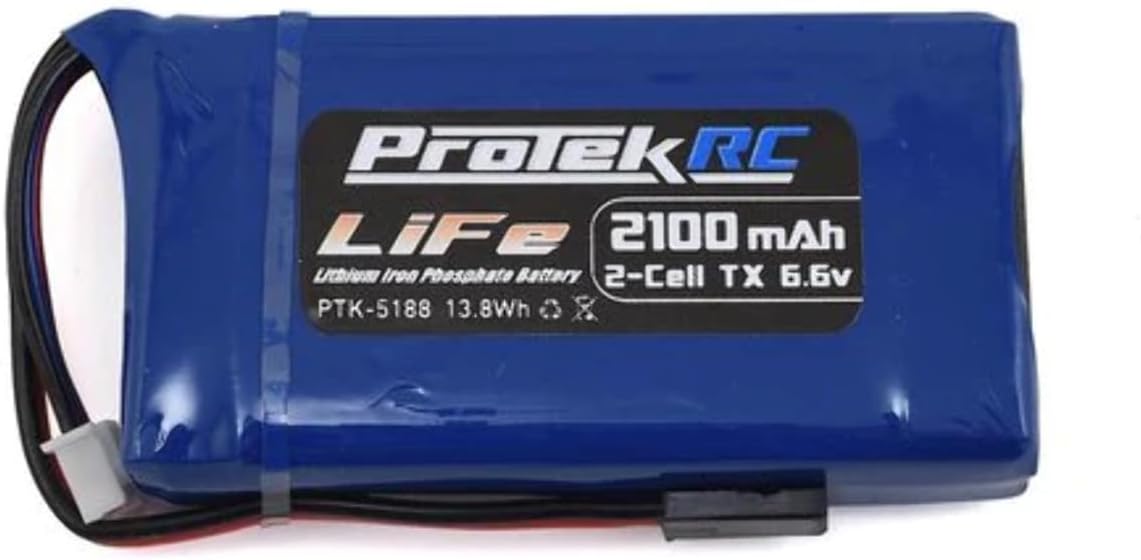 Protek Life 4pk Car Transmitter Battery Pack (6.6v/2100mah) - PTKLFCTXF21002S