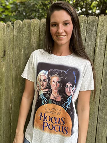 Anbech Womens Hocus Pocus Halloween T-Shirt Sanderson Sisters Print Classic Movie Tee Tops2