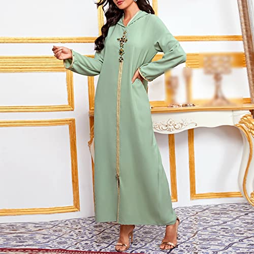 Robe marocaine ample XL, solution mode pudique et confortable - 2