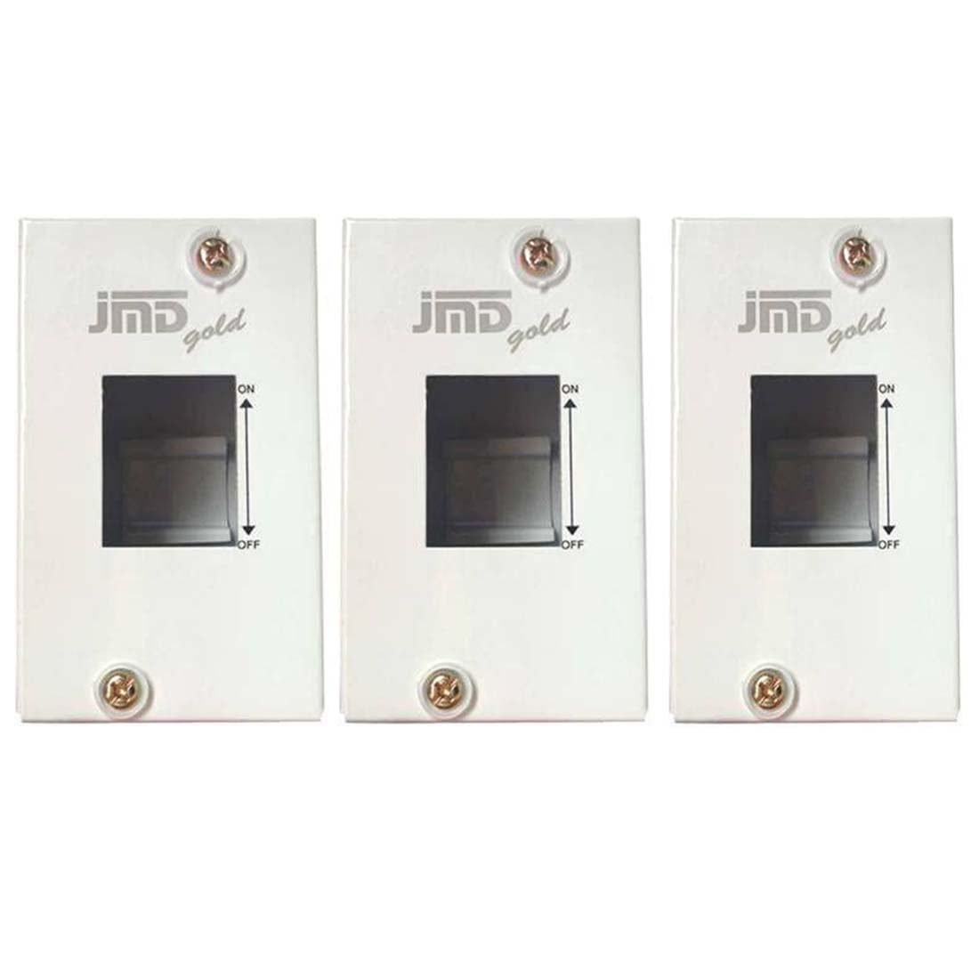 Jmd Gold DB Spn 2 Way Mcb & Rccb Wall Plate Single Door Mcb Box Distribution Board (SET OF - 3)-image-25