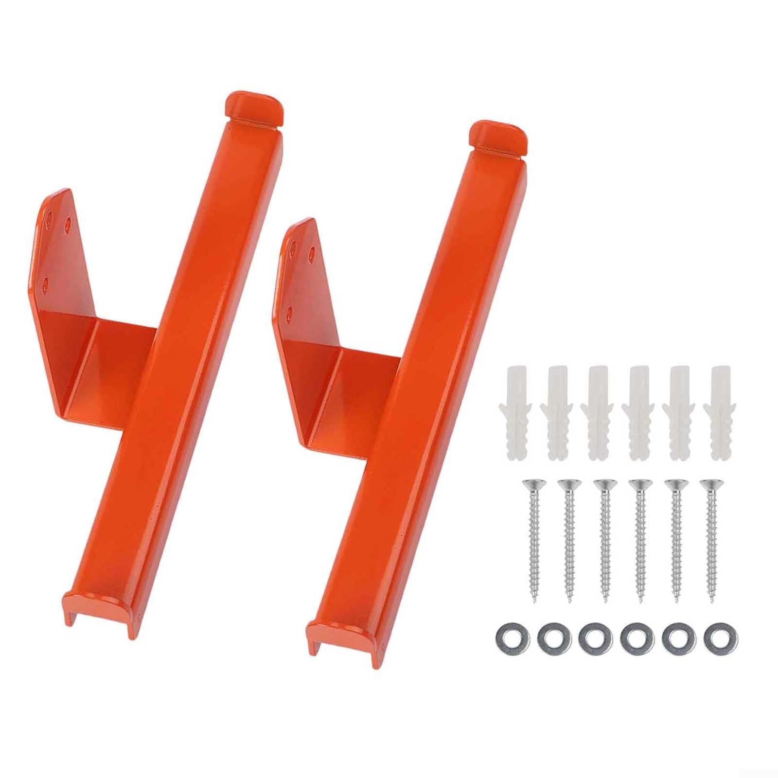 Supporto da parete in acciaio resistente, per organizzare BG50 BG56 BG66 BG86 attrezzi e attrezzature in garage o capannone (2 pezzi)