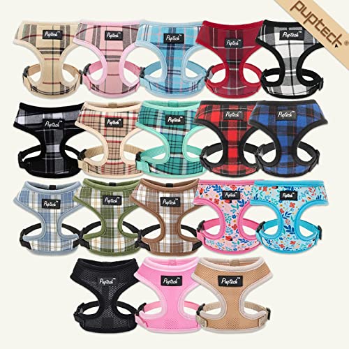 Pupteck Soft Mesh Dog Harness Pet Puppy Cat Comfort Padded Vest No Pull Harnesses #TOP7