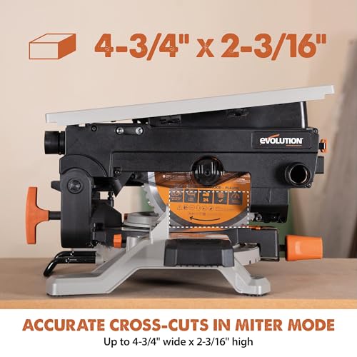 Evolution R8MTS Convertible Miter/Table Saw