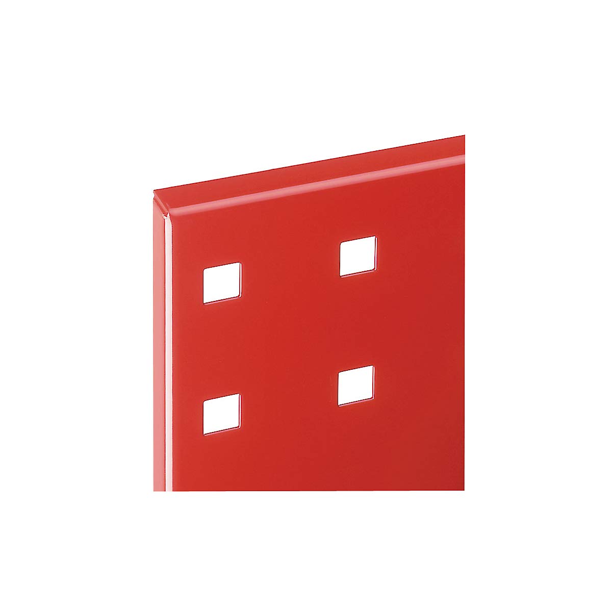 RasterPlan perforated plate RAL 3020, 500 x 450 mm -