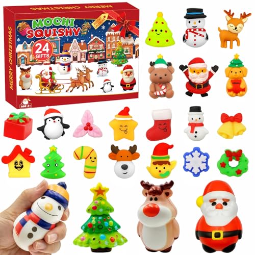 2025 Christmas Advent Calendar, 24 Days Countdown Calendar Jumbo Slow