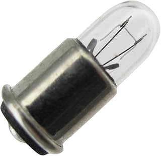 268 Miniature Light Bulb, 2.5 Volts, SX6S Base, (10 Pack)