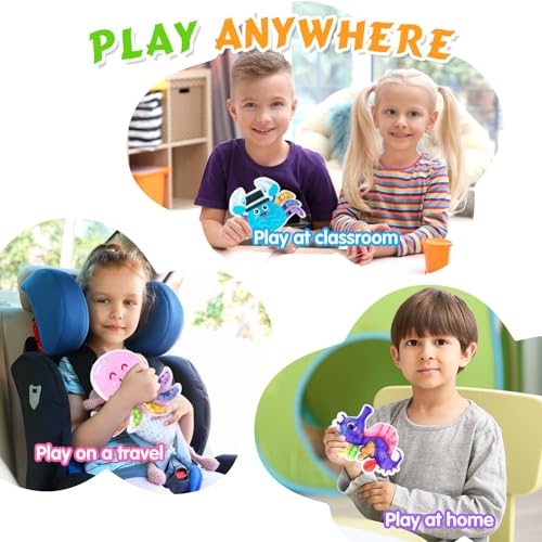 Image of hopihy Color Sorting Sensory Toy Easter Basket Stuffers for Toddler Activities Toy, Crabs Color Matching Fidget Sensory Toys for Calm Down