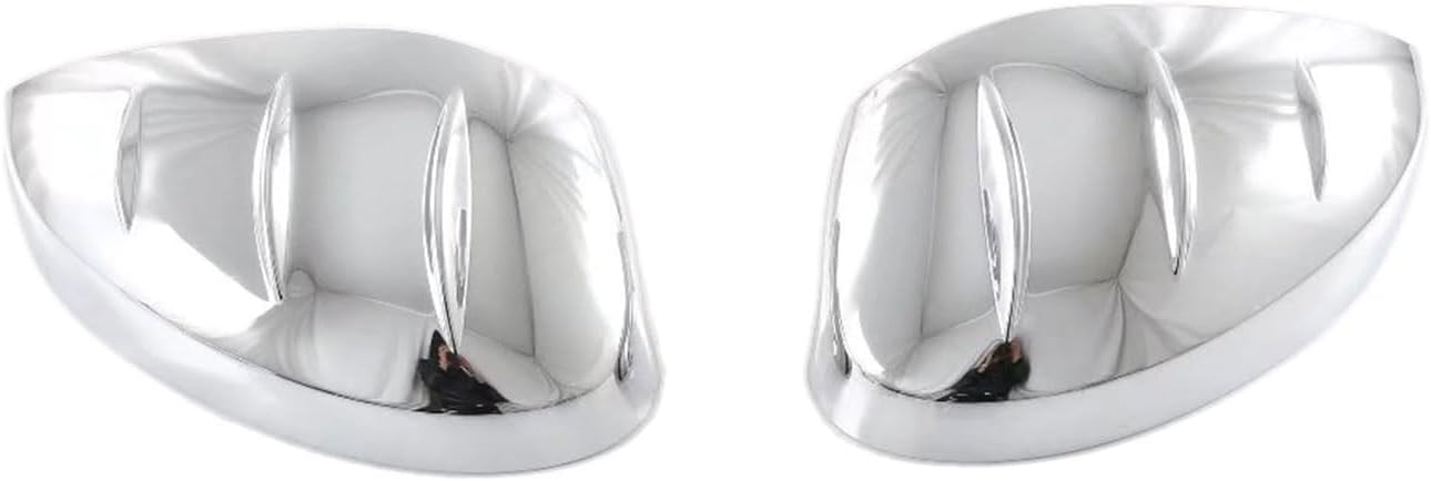 Exterior Side View Mirror Cap Cover Compatible With Honda Civic 11TH GEN 2026 2025-2022 Rear view Mirrors Trim Car Accessories ABS 2PCS(Glossy Chrome Style)(Without Turn Signal Mirror)