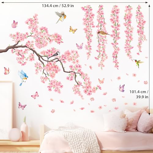 DECOWALL SG3-2320 Vinilo Decorativo Pared Flores miniatura 5