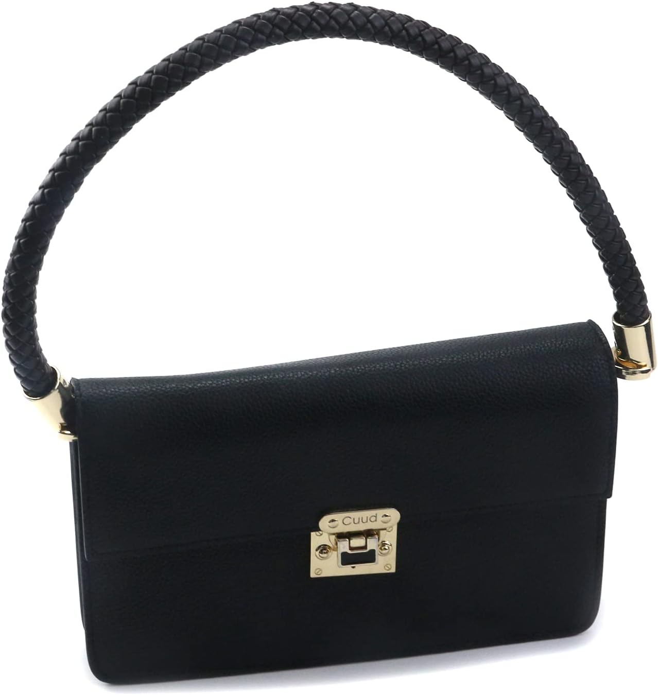 Semetall Handbags Replacement Straps 2Pcs 52cm/20.5" PU Leather Shoulder Bag Straps Handbag Handles Purse Belt Wallet Straps with Gold Spring Buckle(Black) - Image 4