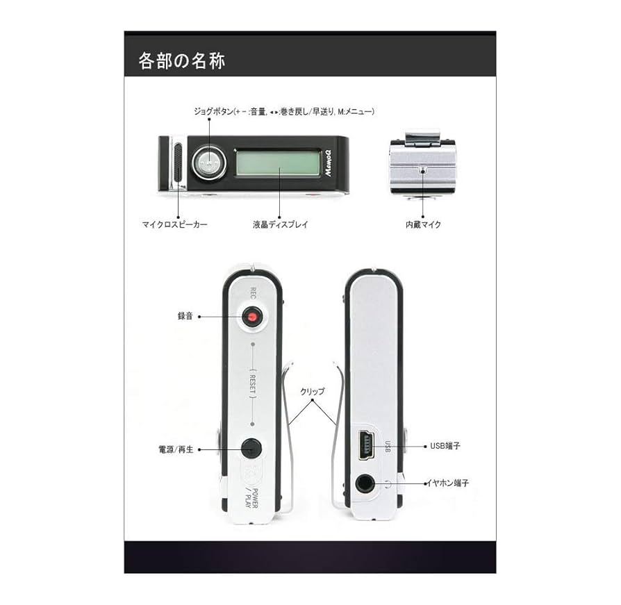 ベセトジャパン VR-L2(4GB) ベセトジャパン VR-L2 4GB［72時間連続録音可能！高感度ボイス