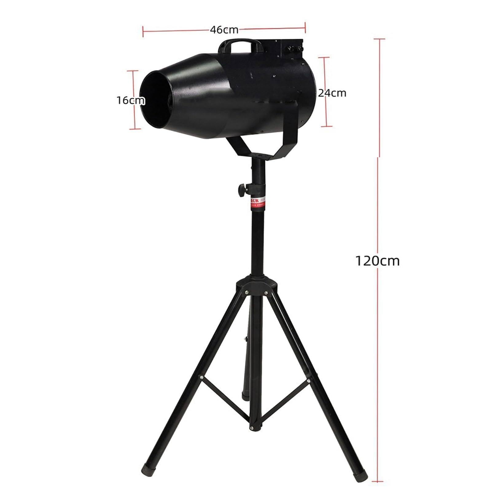 Macchina per Effetti di Schiuma da 1000 W, Angolo Regolabile, Getto di Schiuma per Feste, Bambini, Estate, Nuoto, Distanza 6-10 m/Area 80 m